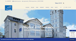 Desktop Screenshot of hotel-hanseatic.de